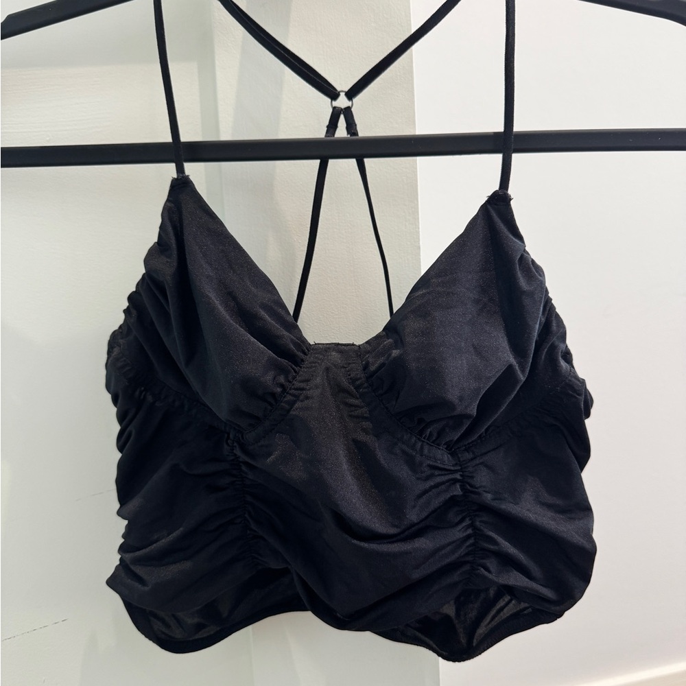 Urban Outfitters “Out From Under” Ruched Nylon Tank